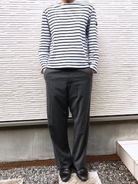 「SHARE PARK（シェアパーク）のアイテム」を使った、tagさん（メンズ・180cm）の春コーディネート