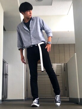 Yuhwiさん（メンズ・174cm）の夏コーディネート