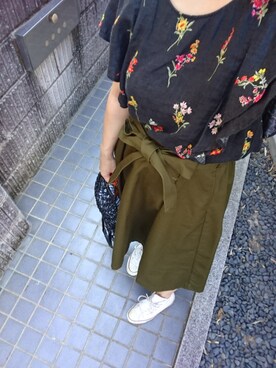 KANAさん(レディース・154cm)の夏コーディネート