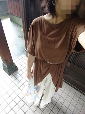 KANAさん(レディース・154cm)の夏コーディネート