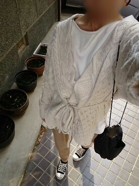 「Color（カラー）のアイテム」を使った、ＫＡＮＡさん（レディース・154cm）の冬コーディネート