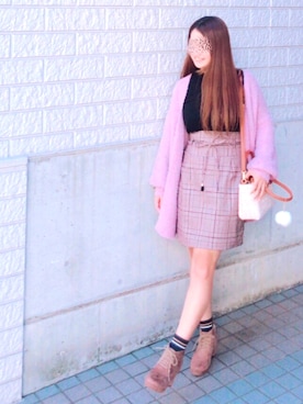 「one way（ワンウェイ）のアイテム（シューズ）」を使った、.*❁ちくちく❁*.さん（レディース・160cm）の秋コーディネート