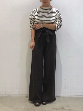 「koe（コエ）のアイテム（トップス）」を使った、ありさんさん（レディース・145cm）の秋コーディネート