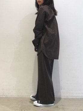 「koe（コエ）のアイテム」を使った、ありさんさん（レディース・145cm）の秋コーディネート