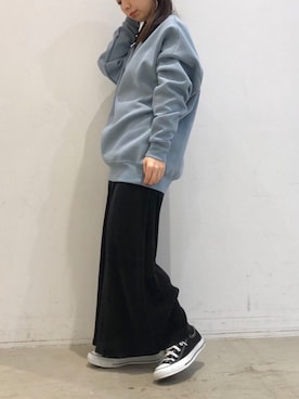 「koe（コエ）のアイテム」を使った、ありさんさん（レディース・145cm）の冬コーディネート