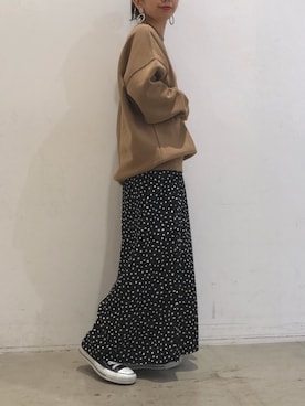 「koe（コエ）のアイテム」を使った、ありさんさん（レディース・145cm）の冬コーディネート
