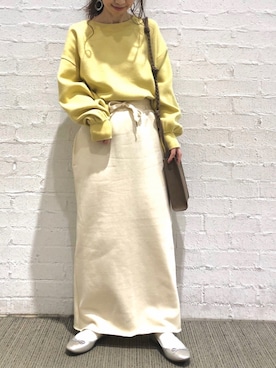 「koe（コエ）のアイテム（ニット/セーター）」を使った、ありさんさん（レディース・145cm）の冬コーディネート