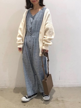 「koe（コエ）のアイテム（トップス）」を使った、ありさんさん（レディース・145cm）の冬コーディネート