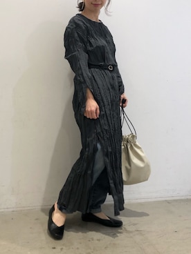 「koe（コエ）のアイテム（バッグ）」を使った、ありさんさん（レディース・145cm）の春コーディネート