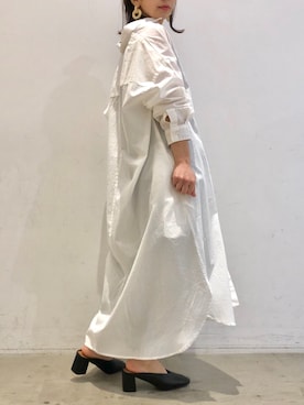 「koe（コエ）のアイテム（パンプス）」を使った、ありさんさん（レディース・145cm）の春コーディネート