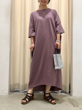 「koe（コエ）のアイテム（バッグ）」を使った、ありさんさん（レディース・145cm）の夏コーディネート