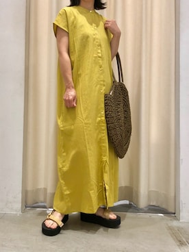 「koe（コエ）のアイテム」を使った、ありさんさん（レディース・145cm）の夏コーディネート