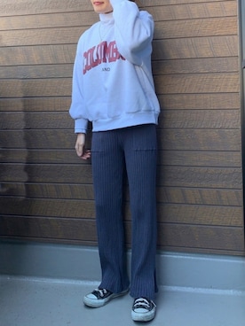 「fd style（エフディ スタイル）のアイテム」を使った、yuuukiiiさん（レディース・153cm）の冬コーディネート