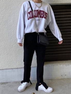 「fd style（エフディ スタイル）のアイテム」を使った、yuuukiiiさん（レディース・153cm）の冬コーディネート