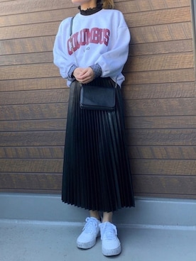 「fd style（エフディ スタイル）のアイテム」を使った、yuuukiiiさん（レディース・153cm）の冬コーディネート