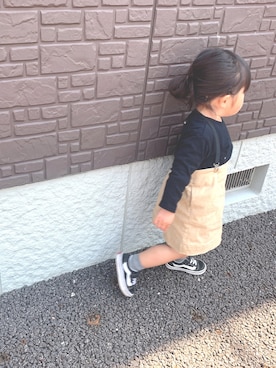 「むすめコーデ」｜「アイテム（スカート）」を使った、emamonさん（キッズ・90cm）の春コーディネート