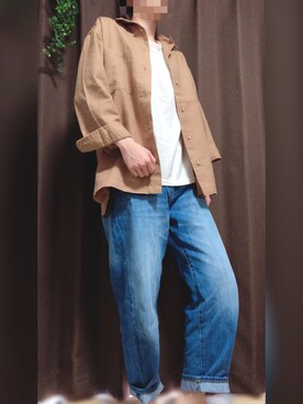「stample（スタンプル）のアイテム」を使った、もんきちさん（レディース・158cm）の夏コーディネート