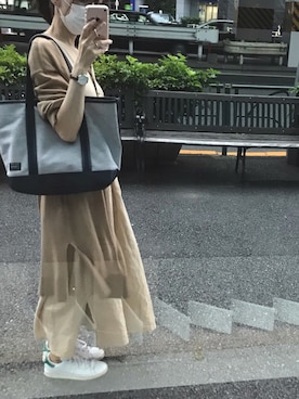 「Joint space（ジョイントスペース）のアイテム」を使った、あきあきさん（レディース・157cm）の夏コーディネート