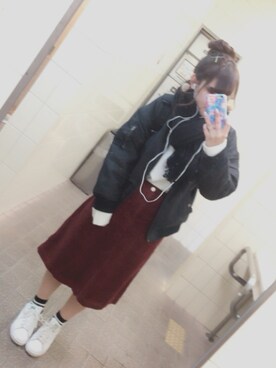 Himawari*。さん（レディース・156cm）の冬コーディネート