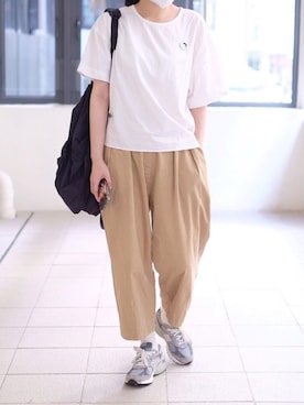 「Noritakeのアイテム」を使った、mugthingsさん（レディース・162cm）の夏コーディネート