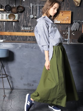 「Chaco closet（チャコ クローゼット）のアイテム」を使った、Chaco closet officialさん（レディース・163cm）の春コーディネート