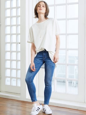 「Chaco closet（チャコ クローゼット）のアイテム」を使った、Chaco closet officialさん（レディース・163cm）の春コーディネート