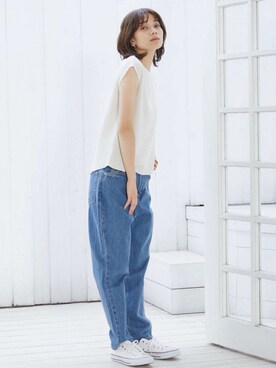 「Chaco closet（チャコ クローゼット）のアイテム」を使った、Chaco closet officialさん（レディース・165cm）の夏コーディネート