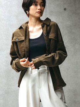 「Chaco closet（チャコ クローゼット）のアイテム」を使った、Chaco closet officialさん（レディース・165cm）の秋コーディネート