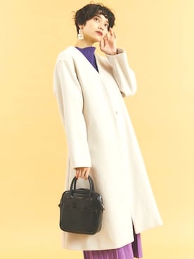 「Chaco closet（チャコ クローゼット）のアイテム（その他アウター）」を使った、Chaco closet officialさん（レディース・165cm）の秋コーディネート