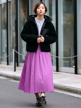 「Chaco closet（チャコ クローゼット）のアイテム」を使った、Chaco closet officialさん（レディース・165cm）の冬コーディネート