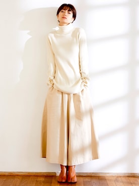 「Chaco closet（チャコ クローゼット）のアイテム」を使った、Chaco closet officialさん（レディース・165cm）の冬コーディネート