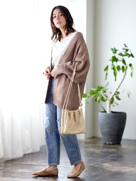 「Chaco closet（チャコ クローゼット）のアイテム」を使った、Chaco closet officialさん（レディース・165cm）の春コーディネート