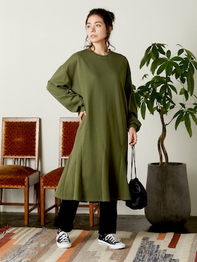 「Chaco closet（チャコ クローゼット）のアイテム」を使った、Chaco closet officialさん（レディース・165cm）の春コーディネート