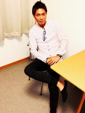 「F.C.Real Bristol（エフシーレアルブリストル）のアイテム（アクセサリー）」を使った、yanyanさん（メンズ・172cm）の夏コーディネート