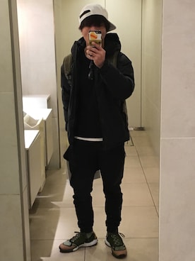 Tsuguo Kawaharaさん（メンズ・165cm）の冬コーディネート