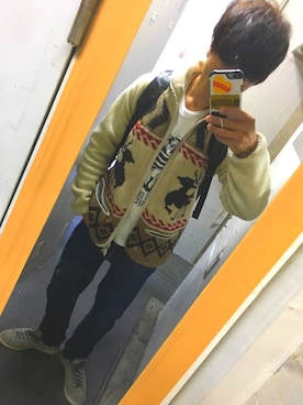 「fLAnsisCA（フランシスカ）のアイテム」を使った、Tsuguo Kawaharaさん（メンズ・165cm）の春コーディネート