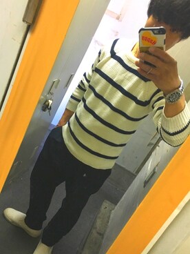 Tsuguo Kawaharaさん（メンズ・165cm）の春コーディネート