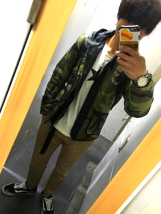 ALPHA アルファ ナノユニバース別注 虎 福 刺繍 キルティング 中綿 S ALPHA アルファ ナノユニバース別注 虎 福 刺繍 キルティング 中綿 S