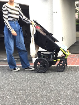 「CONVERSE（コンバース）のCONVERSE コンバース ジャック パーセル / JACK PURCEL（スニーカー）」を使った、モッチさん（レディース・163cm）の秋コーディネート