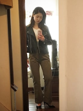 「ｱﾅｯﾌﾟ」｜maicoさん（レディース・163cm）の春コーディネート