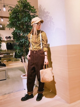 「Ann Ashlee（アンアシュリー）のアイテム」を使った、GRAND GLOBAL 高尾店さん（レディース・160cm）の夏コーディネート