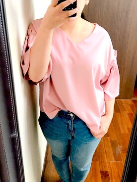 あッこさん（レディース・155cm）の夏コーディネート