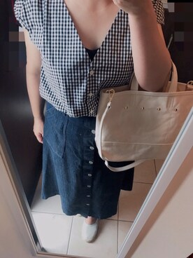 あッこさん（レディース・154cm）の夏コーディネート