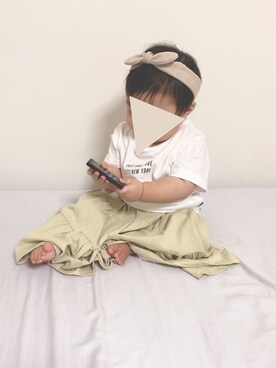 pipiさん（キッズ・70cm）の夏コーディネート