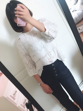 「ONLY（オンリー）のアイテム（バッグ）」を使った、Dalinさん（レディース・163cm）の春コーディネート