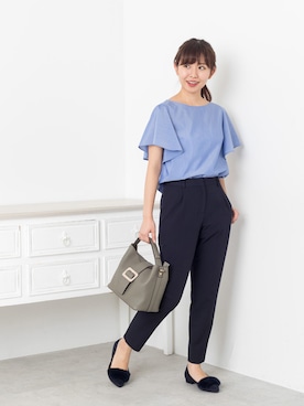 NBB STAFF 08さん（レディース・158cm）の夏コーディネート