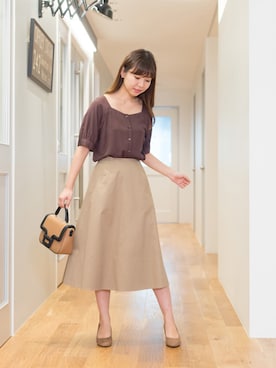 NBB STAFF 08さん（レディース・158cm）の夏コーディネート