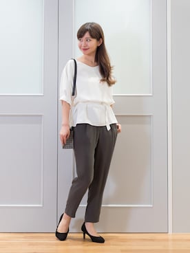 NBB STAFF 08さん（レディース・158cm）の夏コーディネート