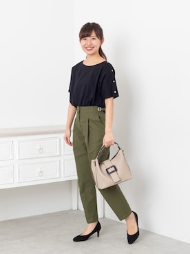 NBB STAFF 08さん（レディース・158cm）の夏コーディネート