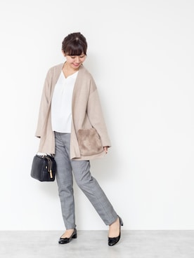 NBB STAFF 08さん（レディース・158cm）の秋コーディネート